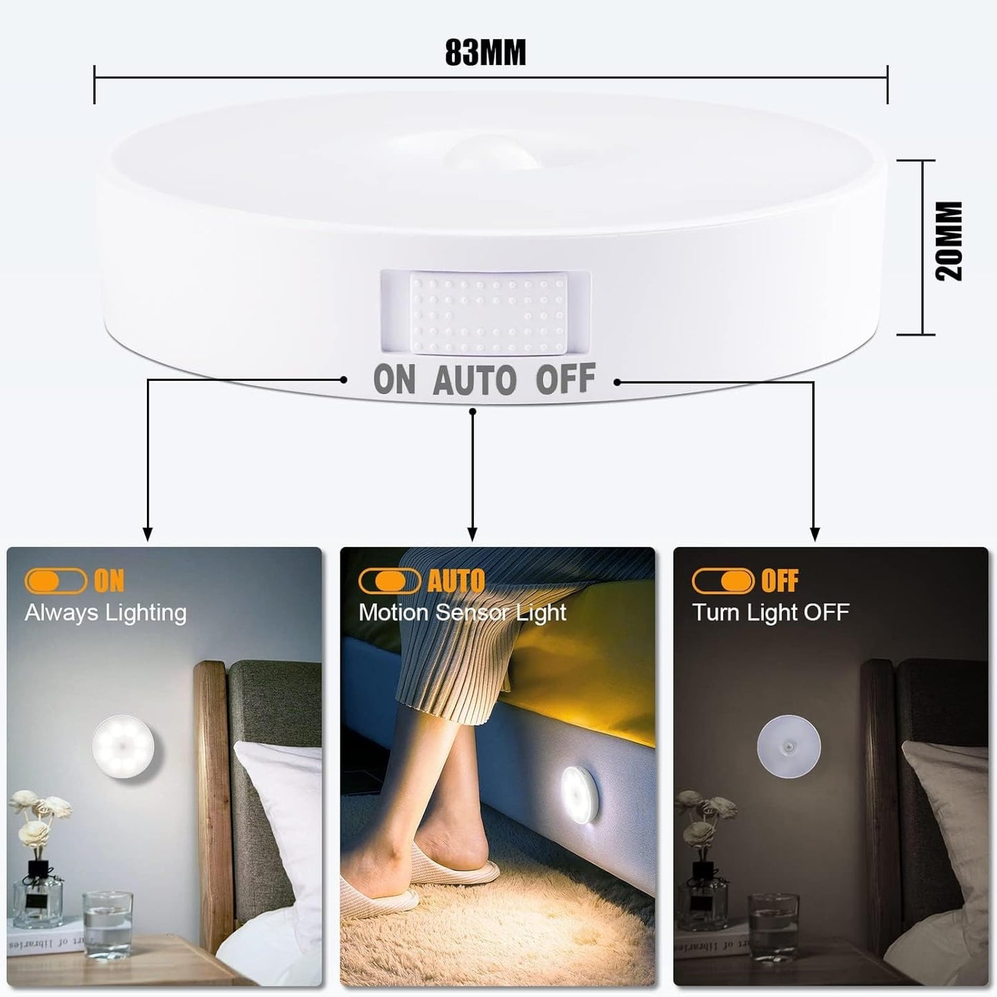 Futura Home™ Motion Sensor Lights